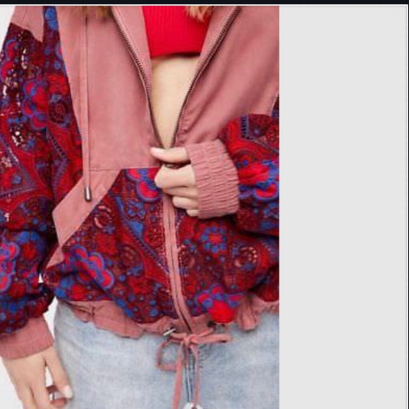 Free People Magpie crochet Lace Jacket NWT - Picture 4 of 7